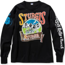 T-Shirts-Buco L/S Tee / Sturgis Black