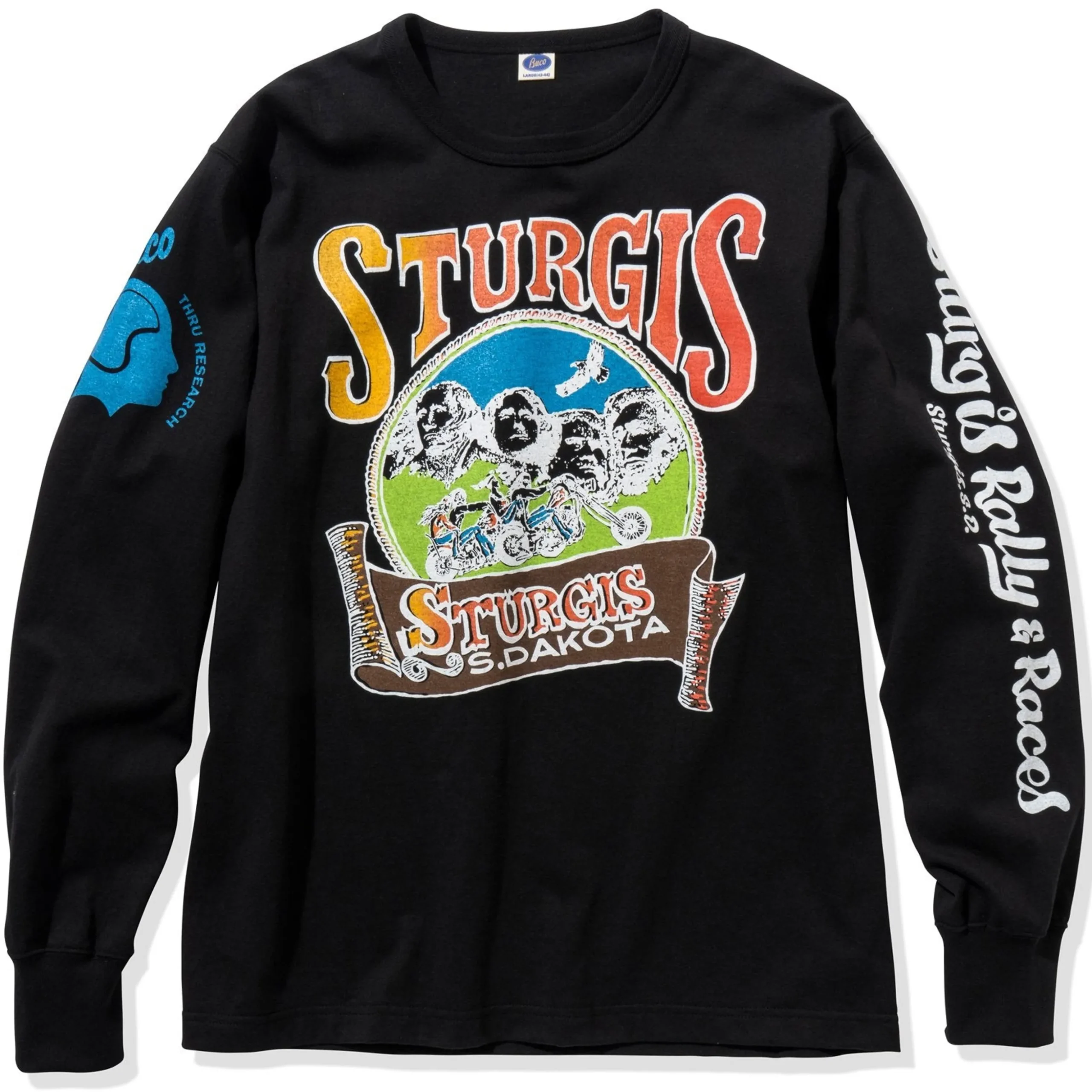 T-Shirts-Buco L/S Tee / Sturgis Black