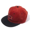 Hats-Buco Strap-Back Cap / Corduroy Orange