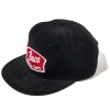 Hats-Buco Strap-Back Cap / Corduroy Black