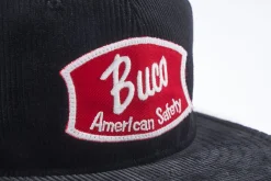 Hats-Buco Strap-Back Cap / Corduroy Black