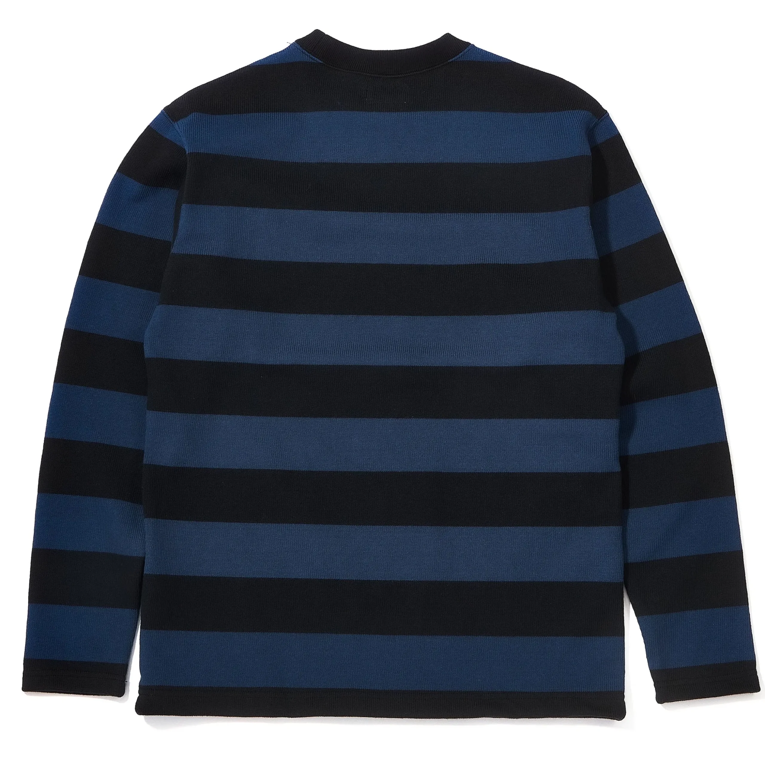Sweatshirts-Buco Stripe Racing Jersey Black/Blue