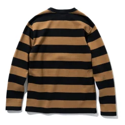Thermal Shirts-Buco Stripe Racing Jersey Black/Brown