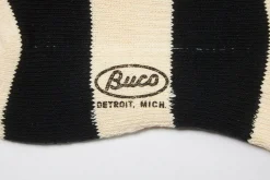 Socks-Buco Striped Action Socks White/Black