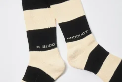 Socks-Buco Striped Action Socks White/Black