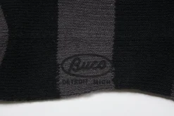 Socks-Buco Striped Action Socks Gray/Black
