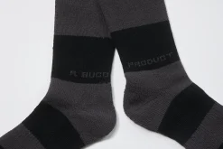 Socks-Buco Striped Action Socks Gray/Black