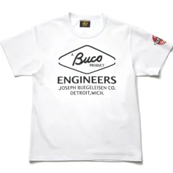 T-Shirts-Buco Tee / Engineer 010 White