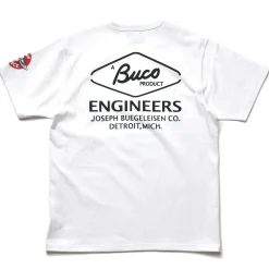 T-Shirts-Buco Tee / Engineer 010 White