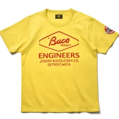 T-Shirts-Buco Tee / Engineer 064 Canary