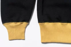 Sweatshirts-Buco Two-Tone Sweatshirt / Black/Corn