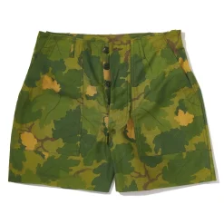 Shorts-The Real McCoy's Camouflage Civilian Shorts / Mitchell Pattern 160 Green