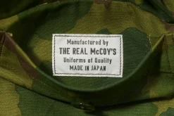 Shorts-The Real McCoy's Camouflage Civilian Shorts / Mitchell Pattern 160 Green