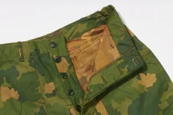 Shorts-The Real McCoy's Camouflage Civilian Shorts / Mitchell Pattern 160 Green