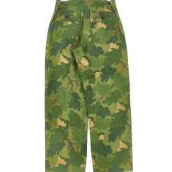 Pants-The Real McCoy's Camouflage Civilian Trousers / Mitchell Pattern 160 Green