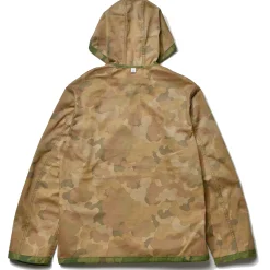 Military-The Real McCoy's Camouflage Parka / Mitchell Pattern 160 Green