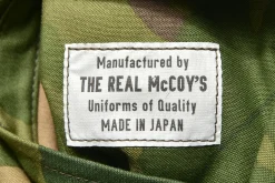 Military-The Real McCoy's Camouflage Parka / Mitchell Pattern 160 Green