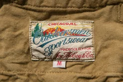 Shorts-Joe McCoy Climbers' Shorts (Over-Dyed) 040 Khaki