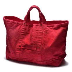 Bags-Joe McCoy Coal Tote (Over-Dyed) 90 Red
