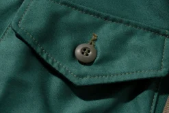 Military-The Real McCoy's Coat, Man'S, Cotton Wind Resistant Aggressor Green