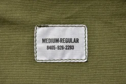 Military-The Real McCoy's Coat, Man'S, Cotton Wind Resistant Aggressor Green