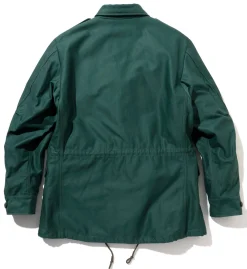 Military-The Real McCoy's Coat, Man'S, Cotton Wind Resistant Aggressor Green