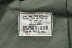 Military-The Real McCoy's Coat, Man'S, Field, M-65 150 Olive