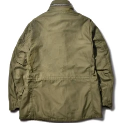 Military-The Real McCoy's Coat, Man'S, Field, M-65 / Early Model 150 Olive