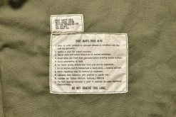 Military-The Real McCoy's Coat, Man'S, Field, M-65 / Early Model 150 Olive