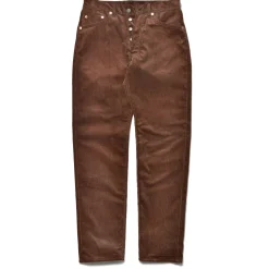 Pants-Joe McCoy Corduroy Trousers Lot. 906 050 Brown
