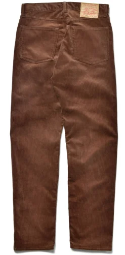 Pants-Joe McCoy Corduroy Trousers Lot. 906 050 Brown
