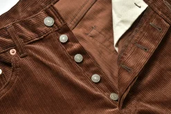 Pants-Joe McCoy Corduroy Trousers Lot. 906 050 Brown