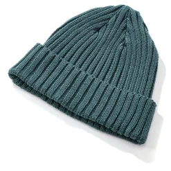 Hats-Joe McCoy Cotton Bronson Knit Cap Green