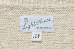 Knitwear-Joe McCoy Cotton Crewneck Sweater 012 Ecru