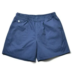 Shorts-Joe McCoy Cotton Drill Swim Shorts (Over-Dyed) 140 Navy