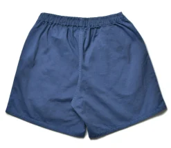 Shorts-Joe McCoy Cotton Drill Swim Shorts (Over-Dyed) 140 Navy