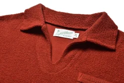 T-Shirts-Joe McCoy Cotton Pile Skipper 092 Scarlet