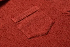T-Shirts-Joe McCoy Cotton Pile Skipper 092 Scarlet