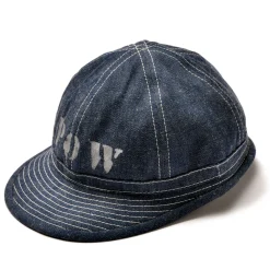 Hats-The Real McCoy's Denim Army Hat (Modified) / Pow Indigo