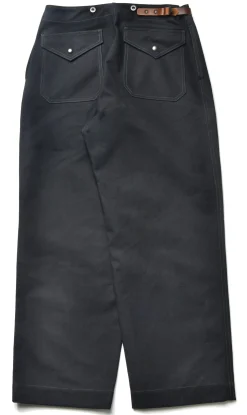 Pants-Joe McCoy Fireman Trousers 030 Black