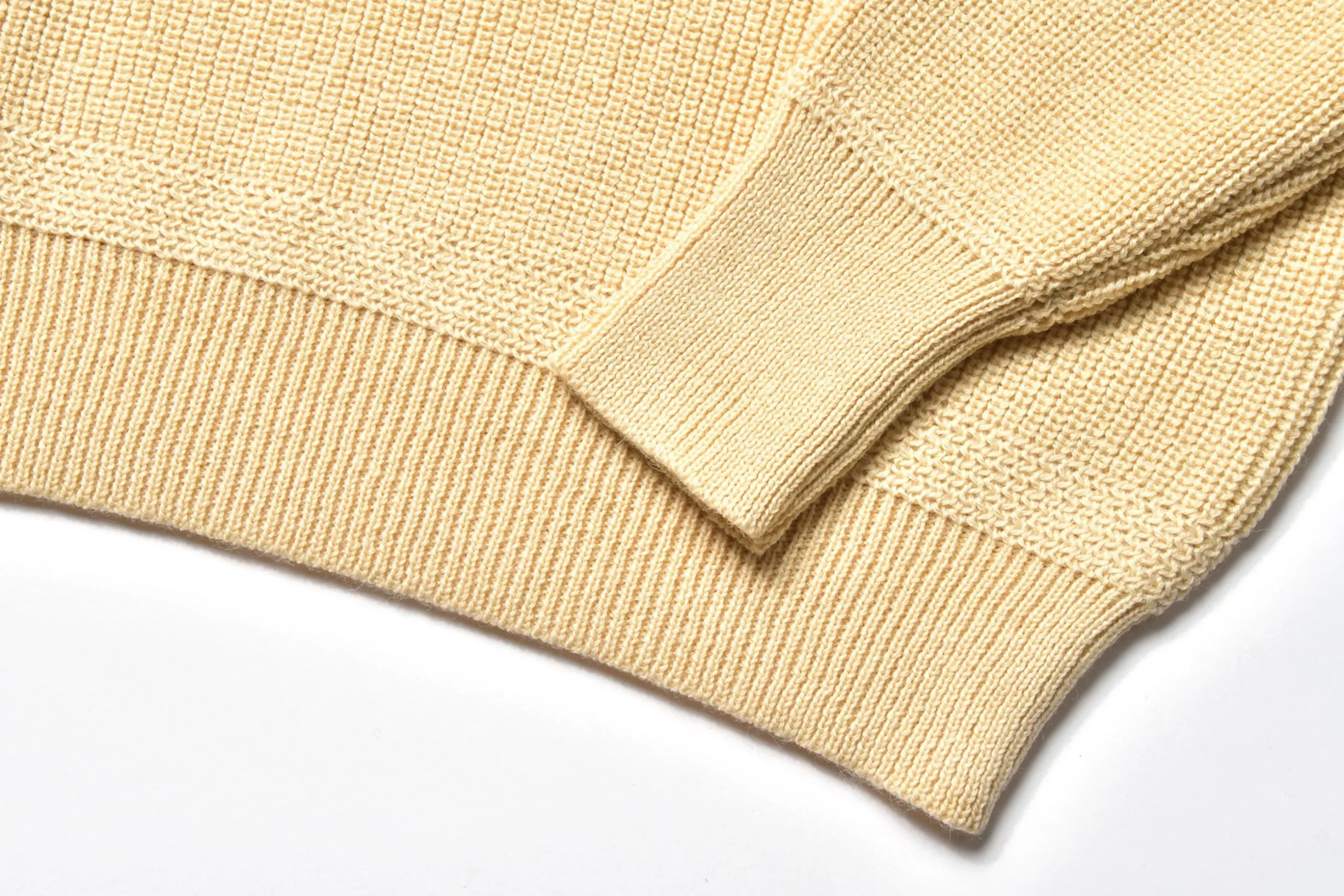 Knitwear-Joe McCoy Fisherman'S Turtle Neck Sweater 012 Ecru