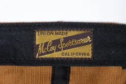 Hats-Joe McCoy Five Panel Corduroy Cap / #1 Fishing Dad Mustard