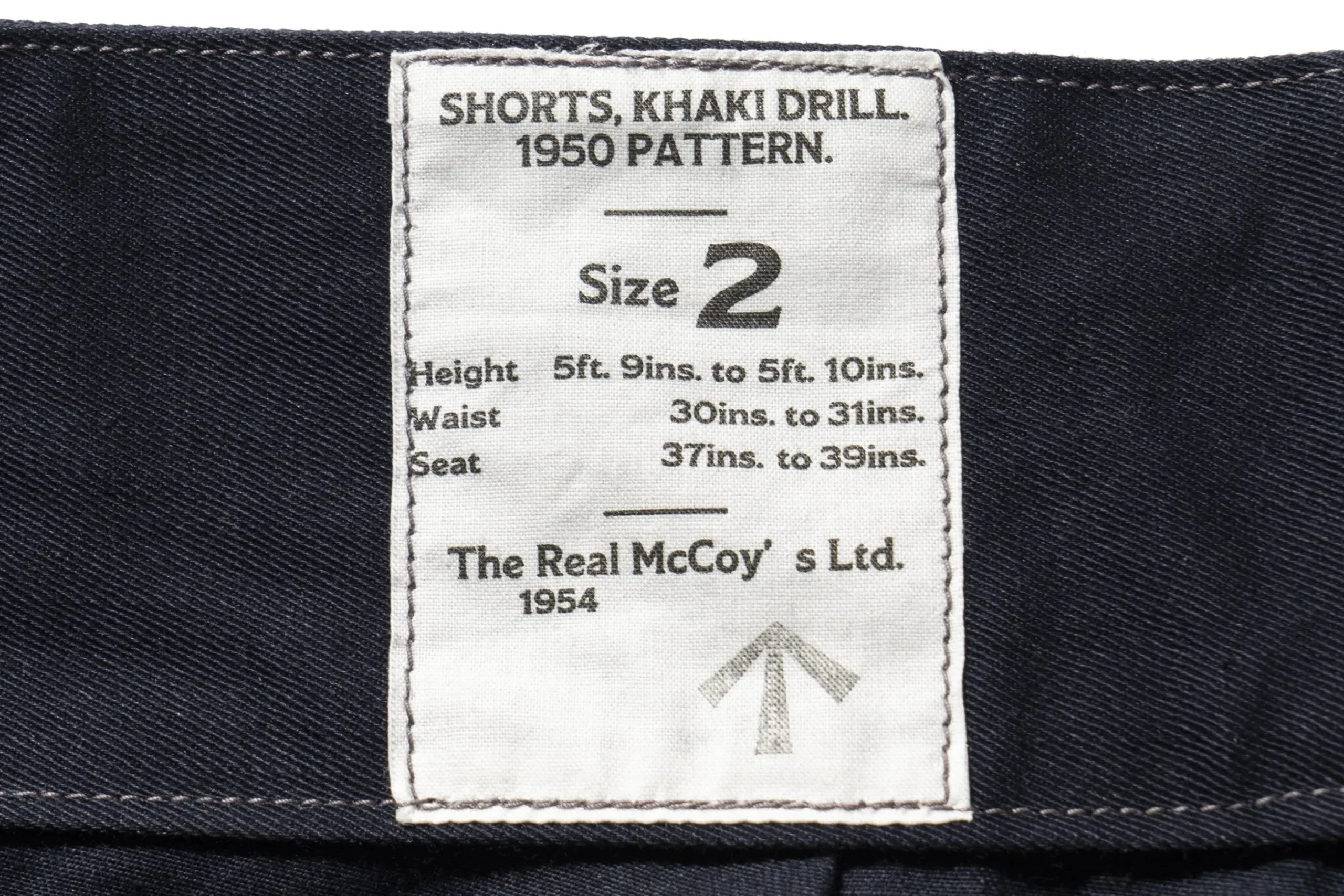 Shorts-The Real McCoy's Gurkha Shorts 140 Navy