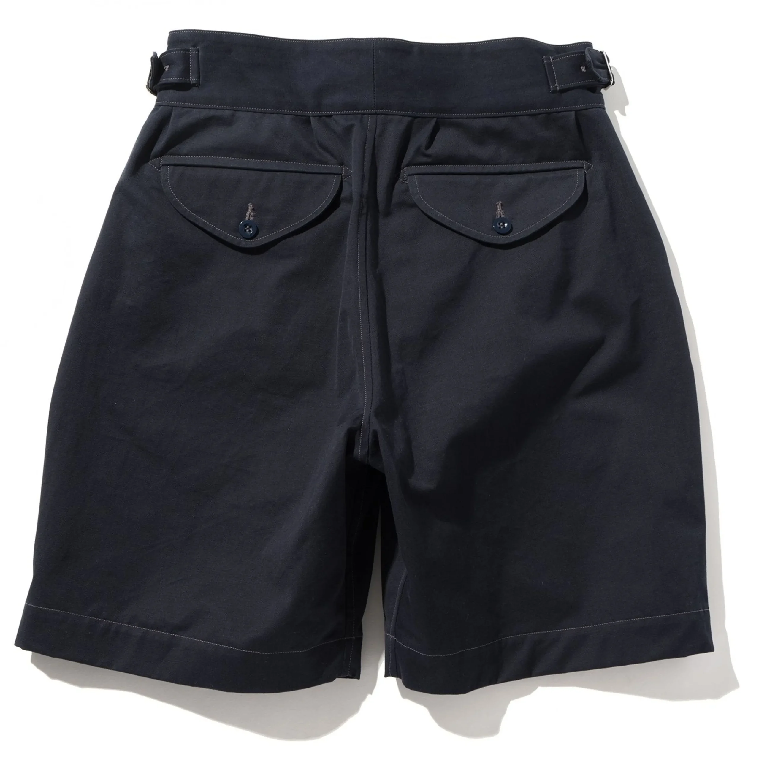 Shorts-The Real McCoy's Gurkha Shorts 140 Navy