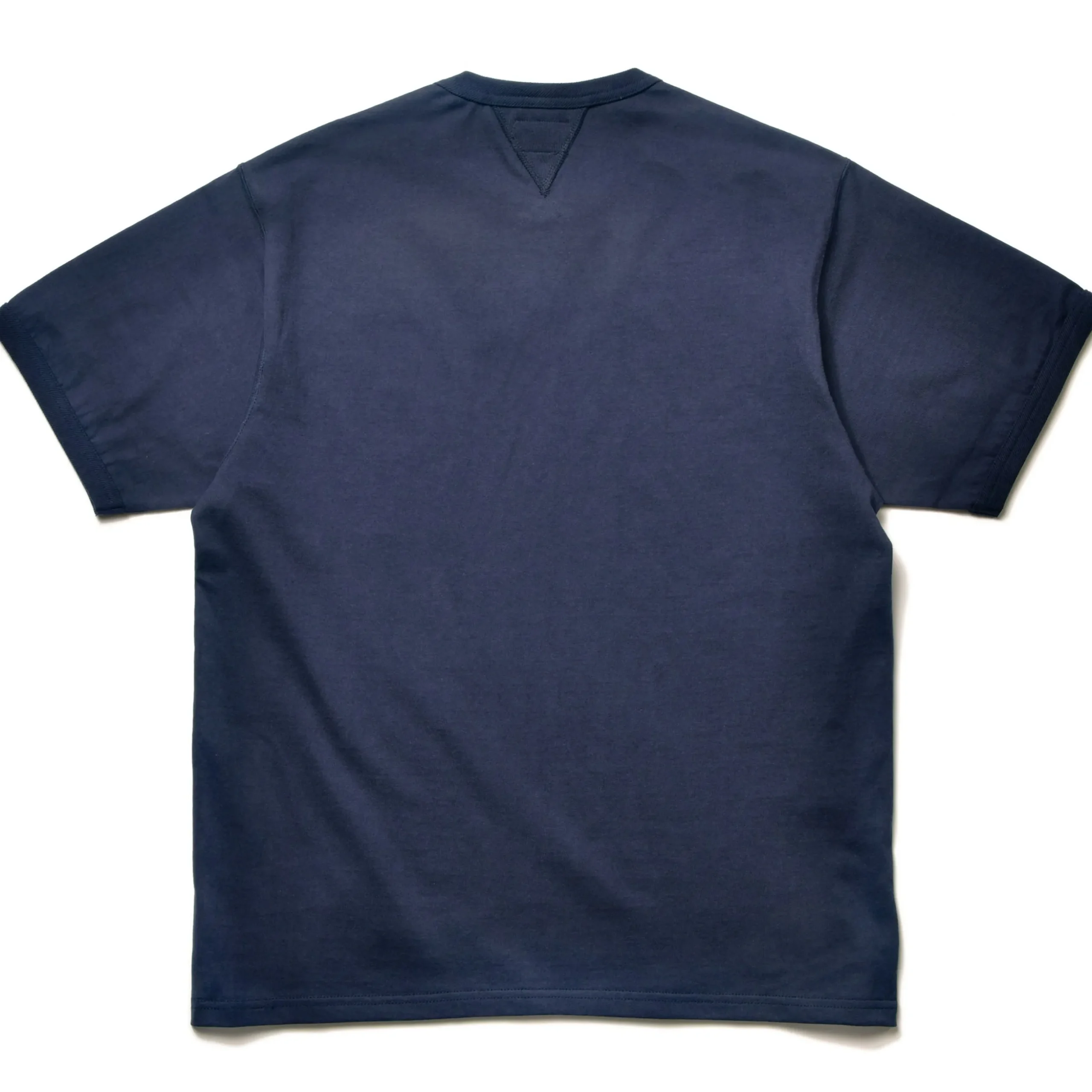 T-Shirts-Joe McCoy Gusset T-Shirt 140 Navy