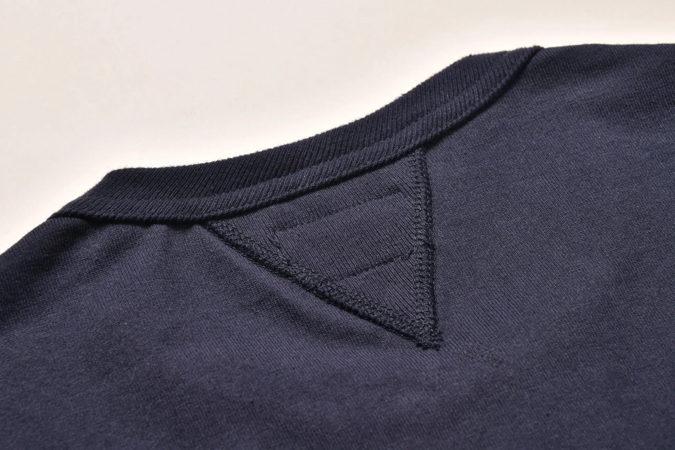 T-Shirts-Joe McCoy Gusset T-Shirt 140 Navy