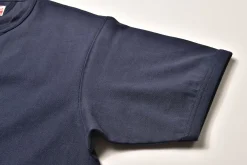 T-Shirts-Joe McCoy Gusset T-Shirt 140 Navy