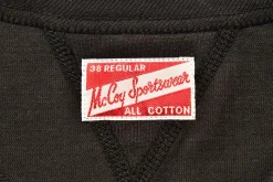 T-Shirts-Joe McCoy Gusset T-Shirt 030 Black