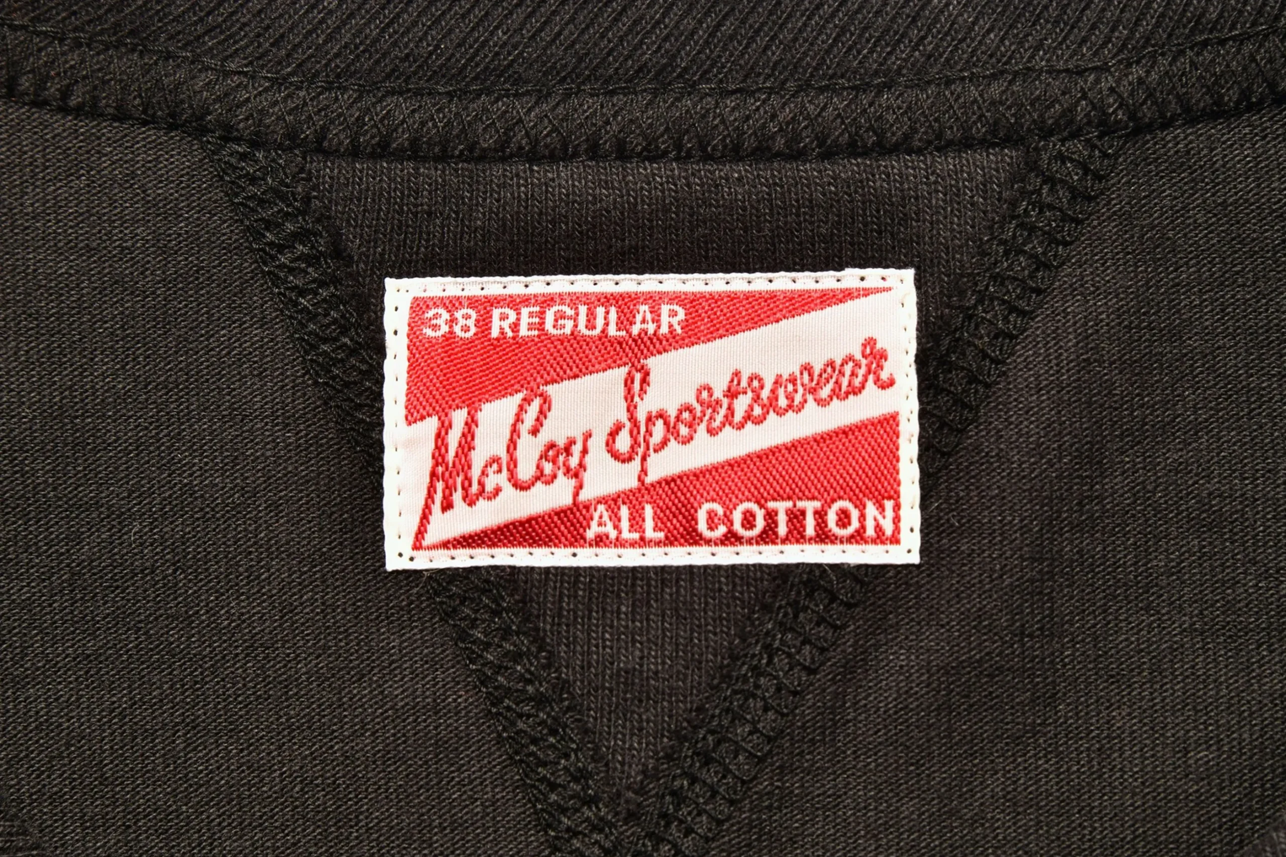 T-Shirts-Joe McCoy Gusset T-Shirt 030 Black