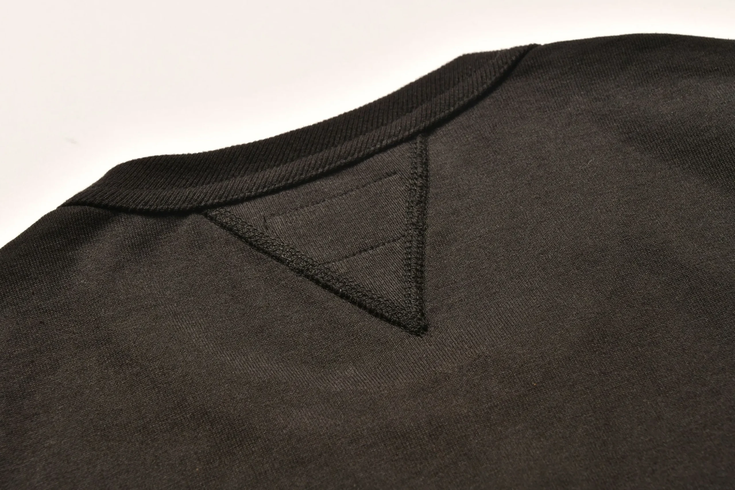 T-Shirts-Joe McCoy Gusset T-Shirt 030 Black